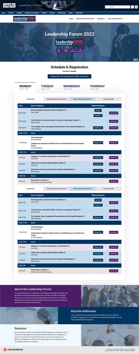 USPTO: Leadership Forum
